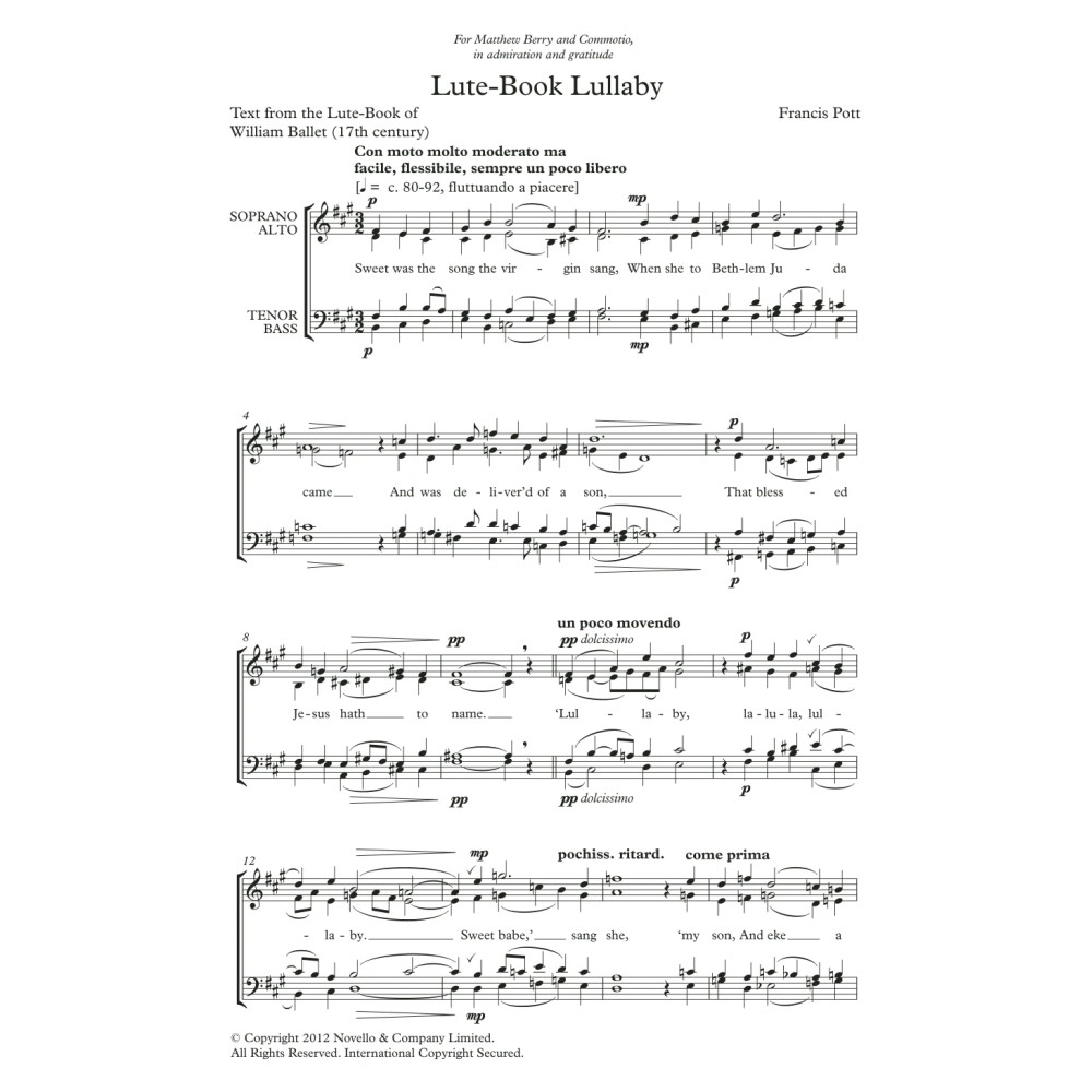 Lute-Book Lullaby